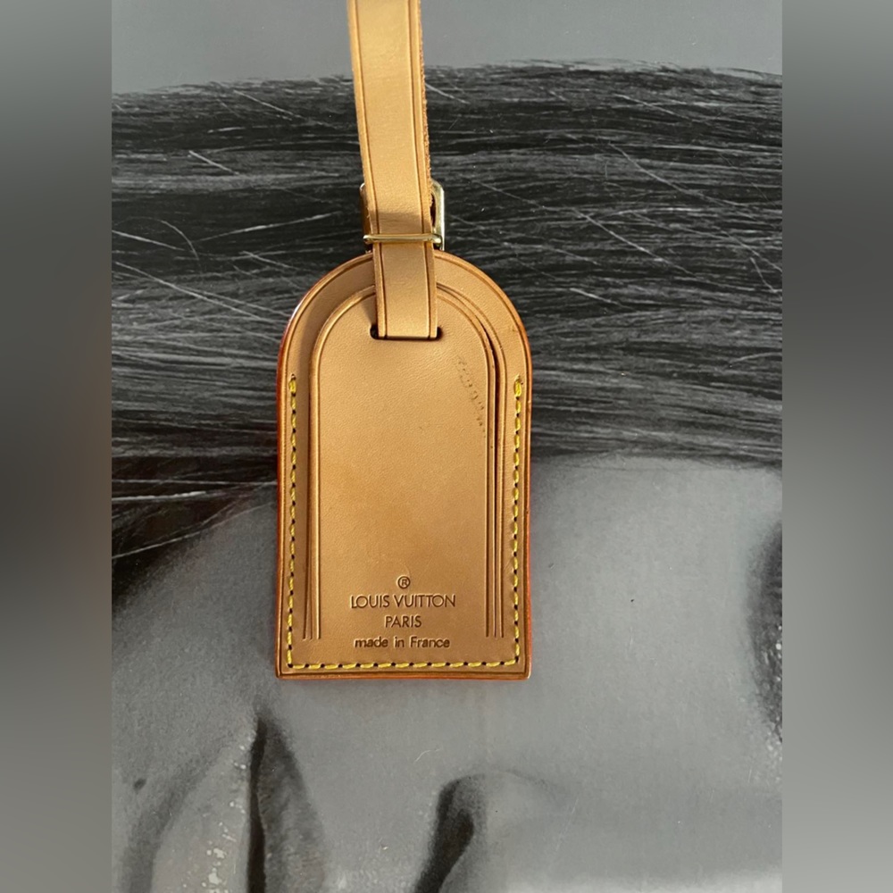 Louis Vuitton luggage tag